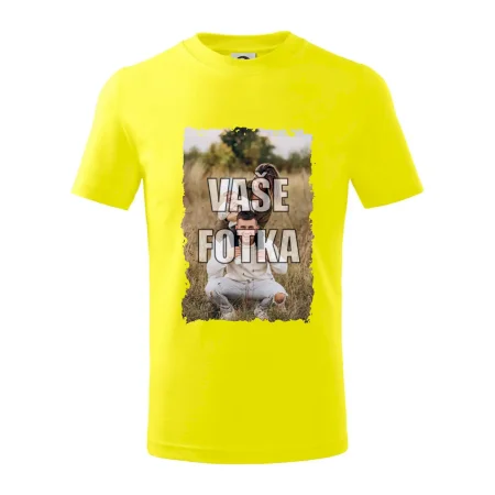 Triko s vlastní fotkou