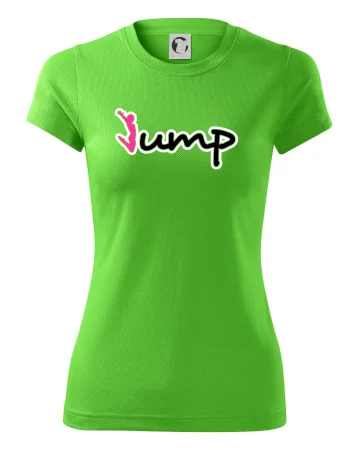 Jump - nápis a panáček