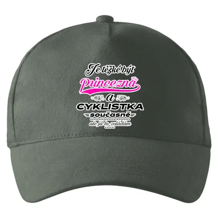 Je těžké být princezna - cyklistka