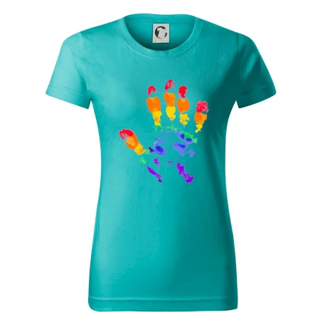 LGBT hand print