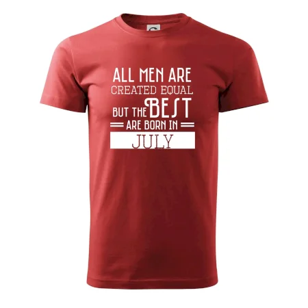 All men are created equal july