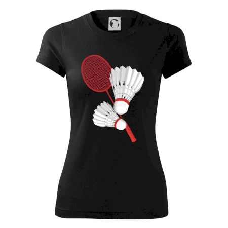 Badminton - pálka a košík
