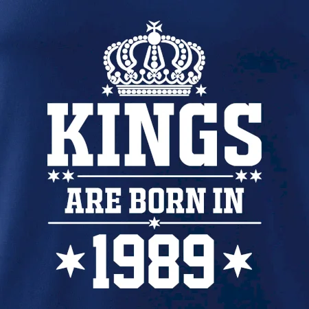 Kings are born in 1989