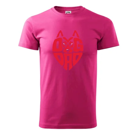 Dog dad nápis v hlavě