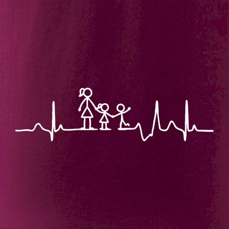 Ekg maminka a holka + kluk