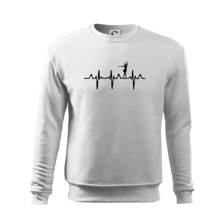 EKG tanečnice salsy