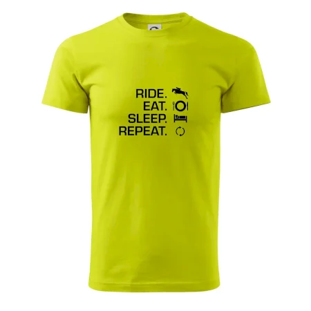 Ride Eat Sleep Repeat koně