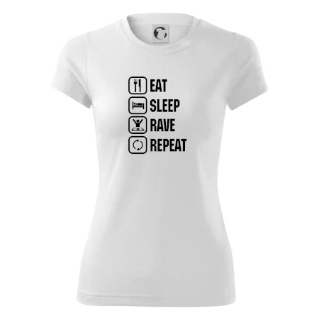 Eat sleep rave repeat