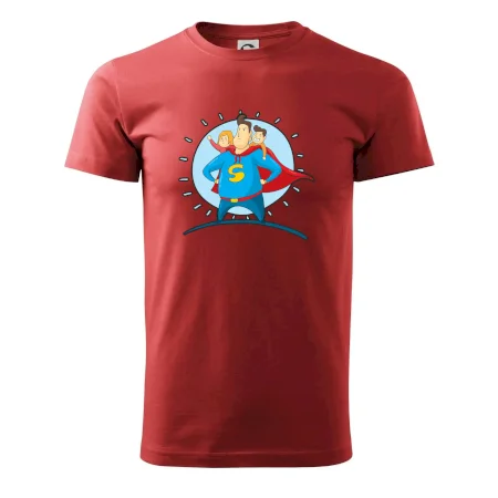 Táta superman - holka a kluk