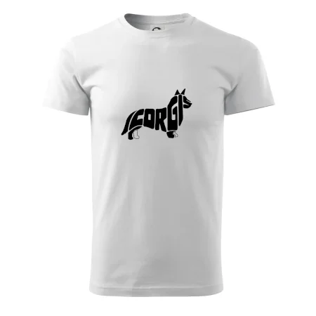 Corgi - nápis v těle