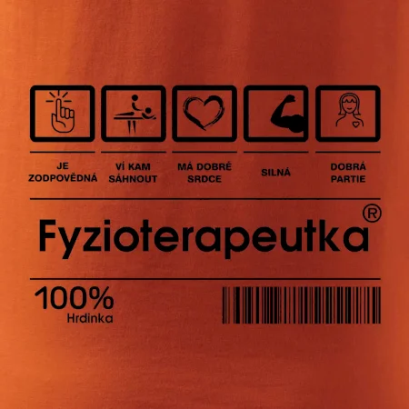 Čárový kód - Fyzioterapeutka