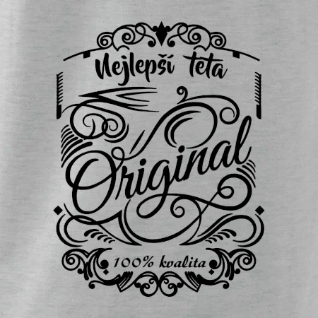 Vintage nejlepší teta 100% kvalita