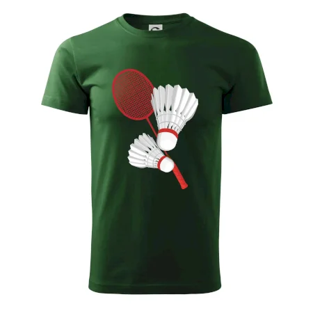 Badminton - pálka a košík