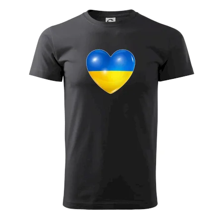 Ukrajina srdce vlajka