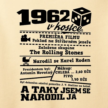 1962 v kostce