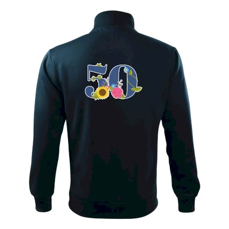Květinové číslo kreslené - 50