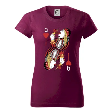 Srdcová Královna kreslená (Pecka Design)