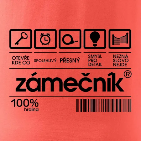 Čárový kód - zámečník
