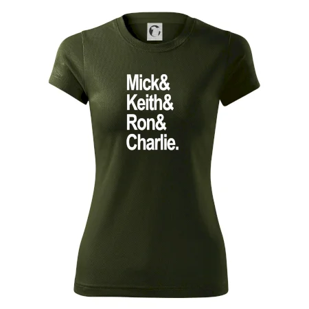 Mick Keith Ron Charlie