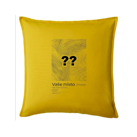 Vaše místo - vrstevnice v obdélníku