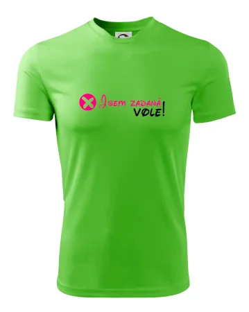 Jsem zadaná! Vole!