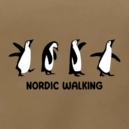 Nordic walking tučňáci - kreslení