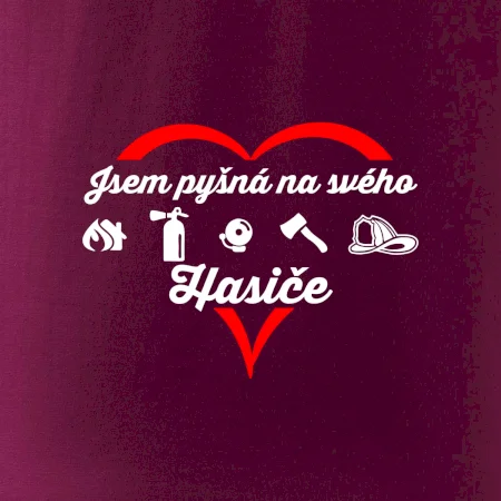 Jsem pyšná na svého hasiče