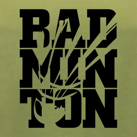 Badminton nápis