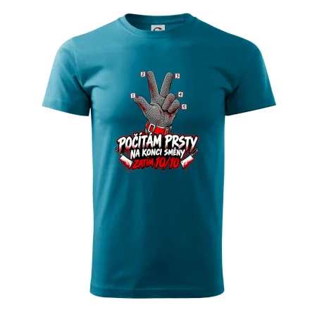 Řezník počítám prsty na konci směny