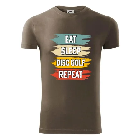 Disc Golf eat sleep barevné