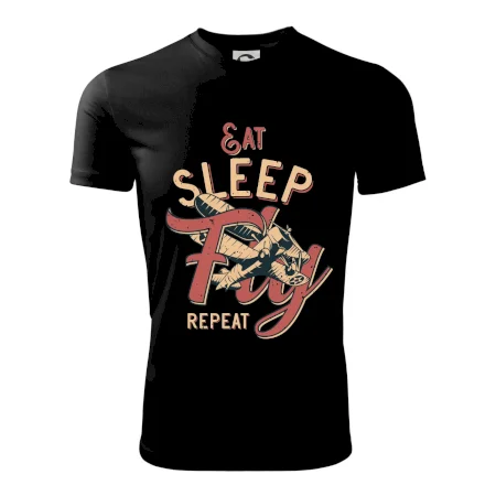 Eat Sleep Fly Repeat letadlo