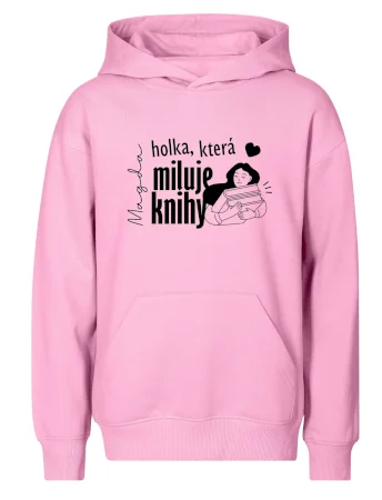 Černobílá holka, která miluje knihy - Vaše jméno