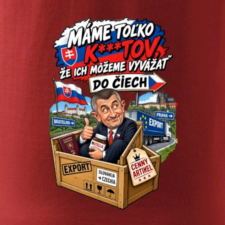 Máme toľko kktov, že ich môžeme vyvážať do Čiech
