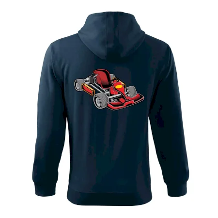 Motokára červená