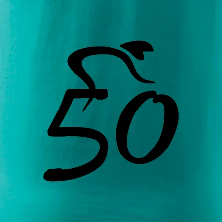 Cyklista slaví padesátku (50)