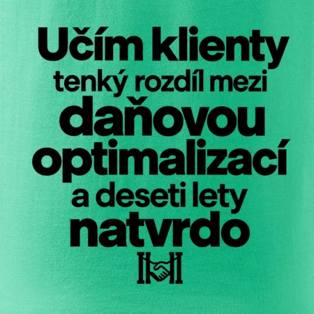 Daňová optimalizace versus deset let natvrdo