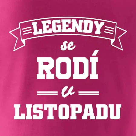 Legendy se rodí v listopadu