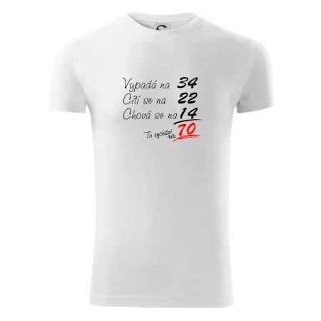 Vypadá, cítí se, chová se - 70 let