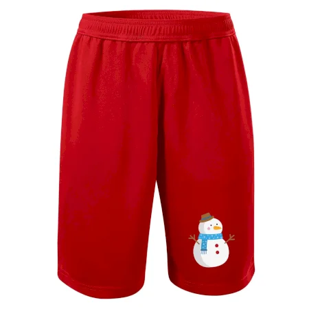 Sněhulák se šálou