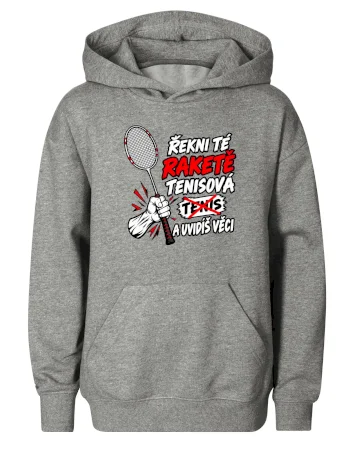 Badmintonová raketa není tenisová