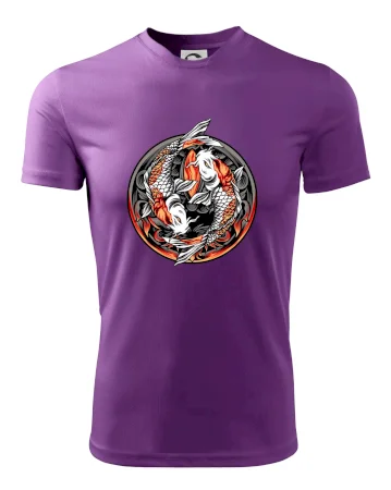Yin & Yang Koi kapr - oranžový