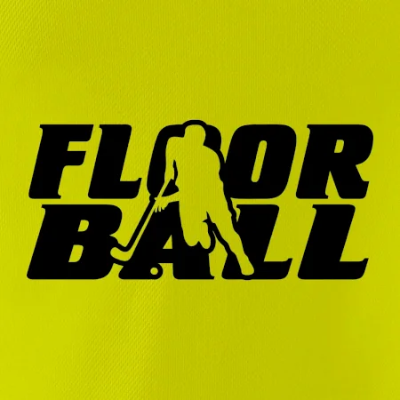 Floorball nápis rovný