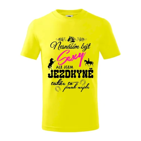 Nesnáším být sexy - jezdkyně