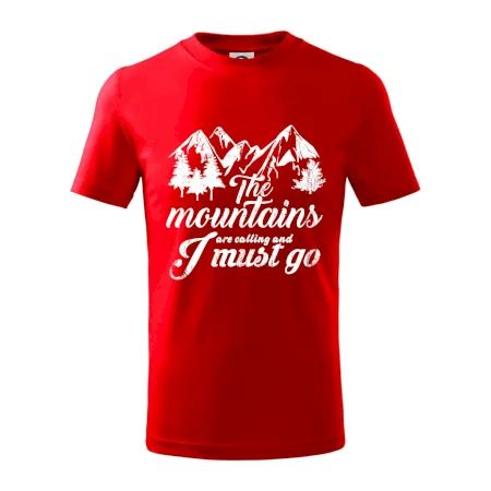 The mountains are calling and i must go