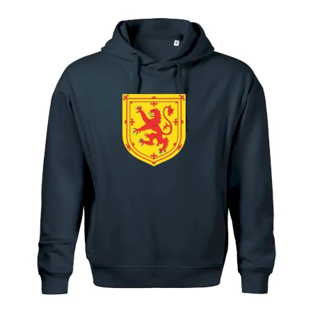 Skotský lev na hrudi