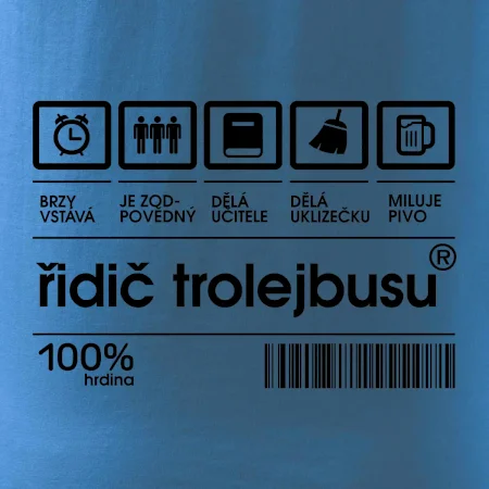 Čárový kód -  Řidič trolejbusu