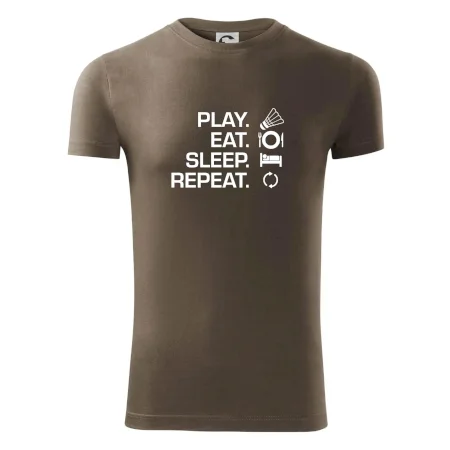 Play Eat Sleep Repeat badminton