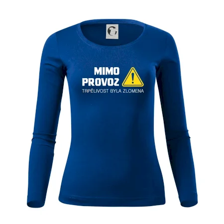 Mimo provoz - trpělivost byla zlomena