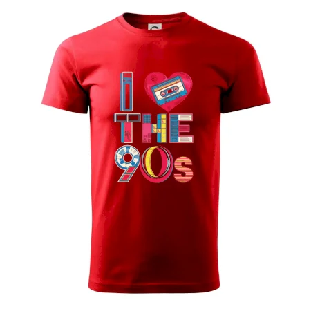 I love 90s - srdce a kazeta