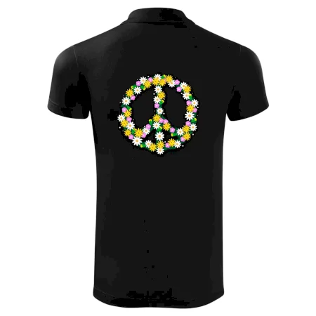 Peace symbol kopretiny